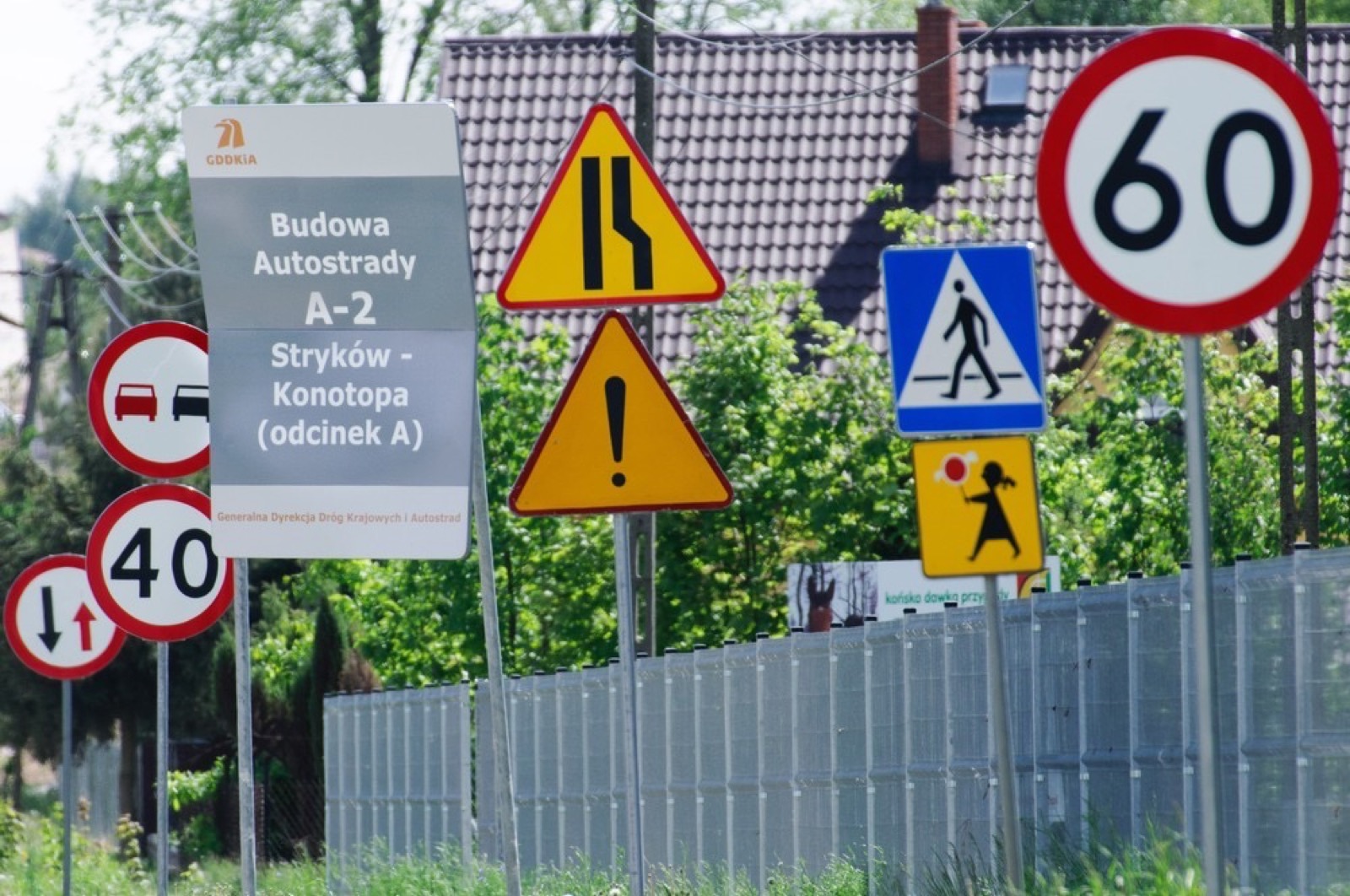 Sprzedaż oznakowań drogowych