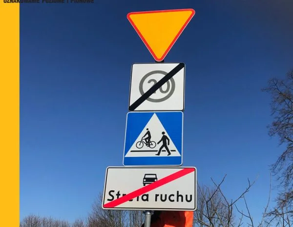 Sprzedaż oznakowań drogowych